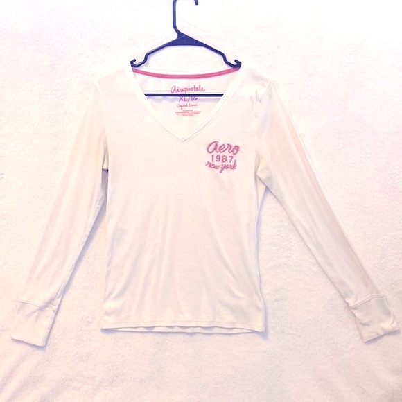Aeropostale Tops - Women’s Aeropostale Long Sleeve Shirt- Size XL
